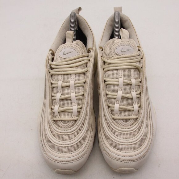 Nike Air Max 97 Women's Size 8 Triple White Sneakers Shoes 21733-100 - Picture 2 of 9